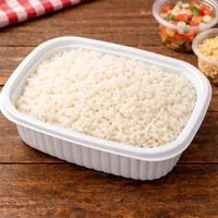 Arroz branco caseiro