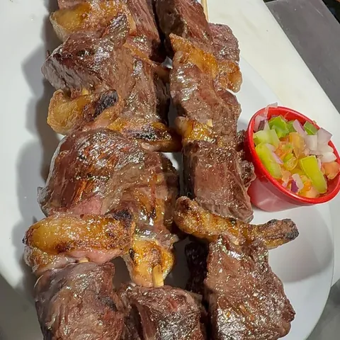 Jantinha com picanha montada